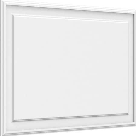 Ekena Millwork Legacy Raised Panel Decorative Wall Panel, 40"W x 26"H x 5/8"P WALP40X26X062LEG